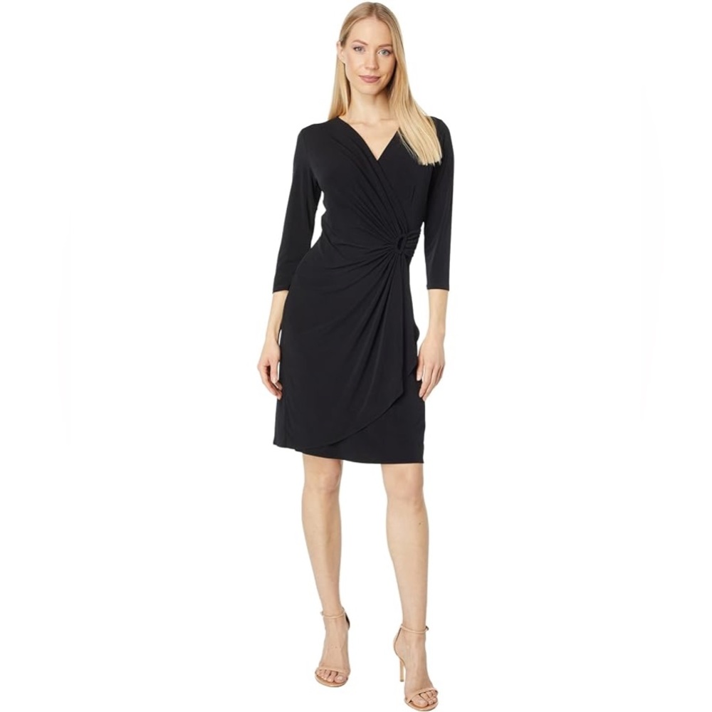 Covington Black Long Sleeve Dress